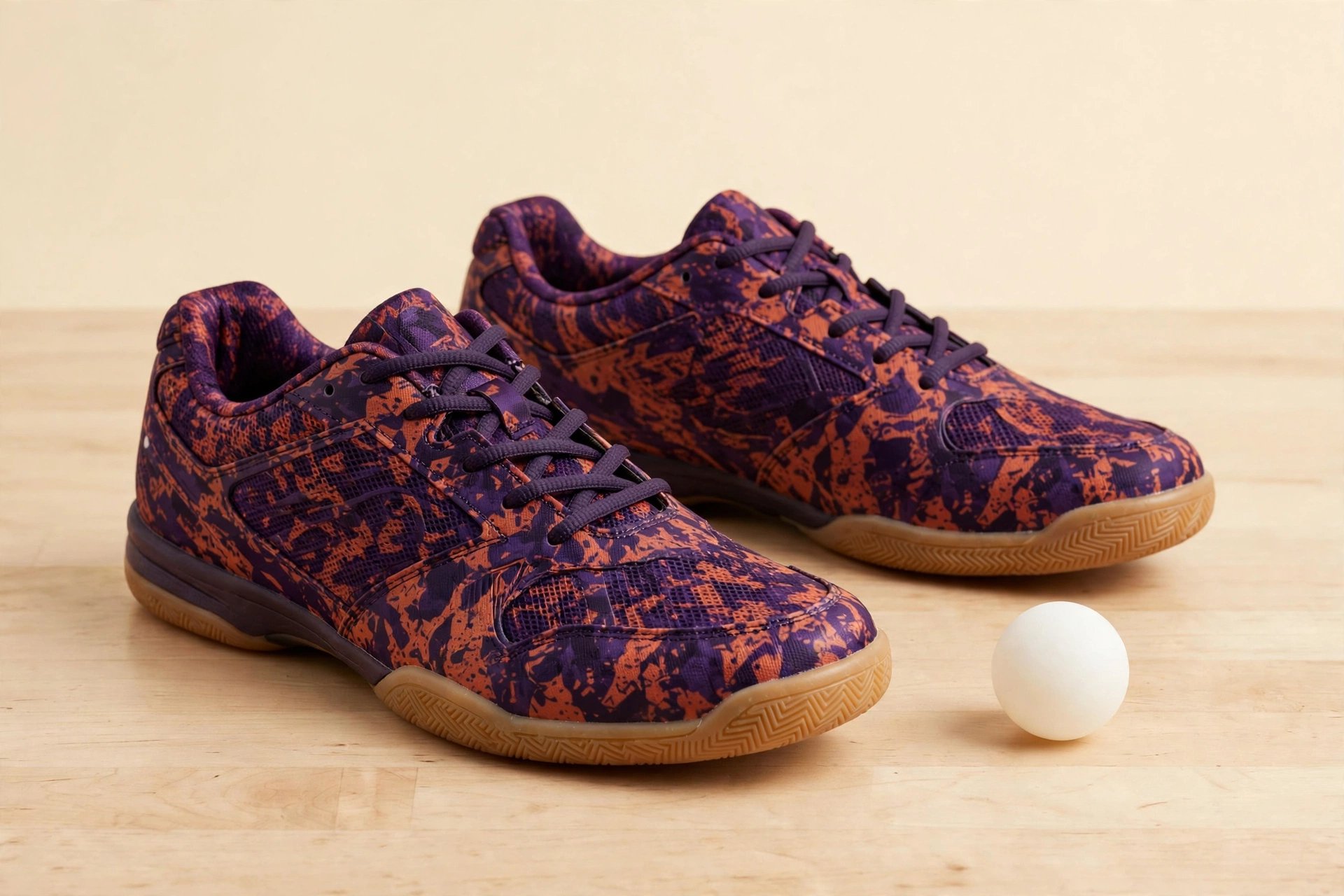 Printed adult indoor court shoes from the Table Tennis Shoes collection
